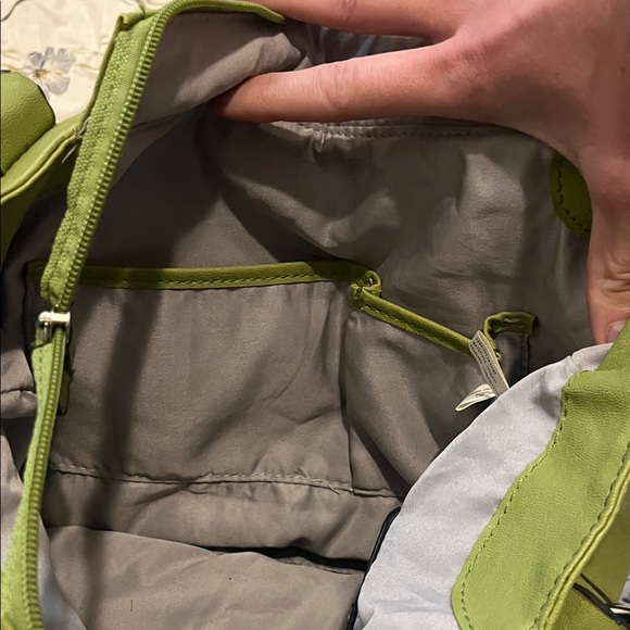 Elegant Olive Green Women's Clutch - Picture 5 of 5